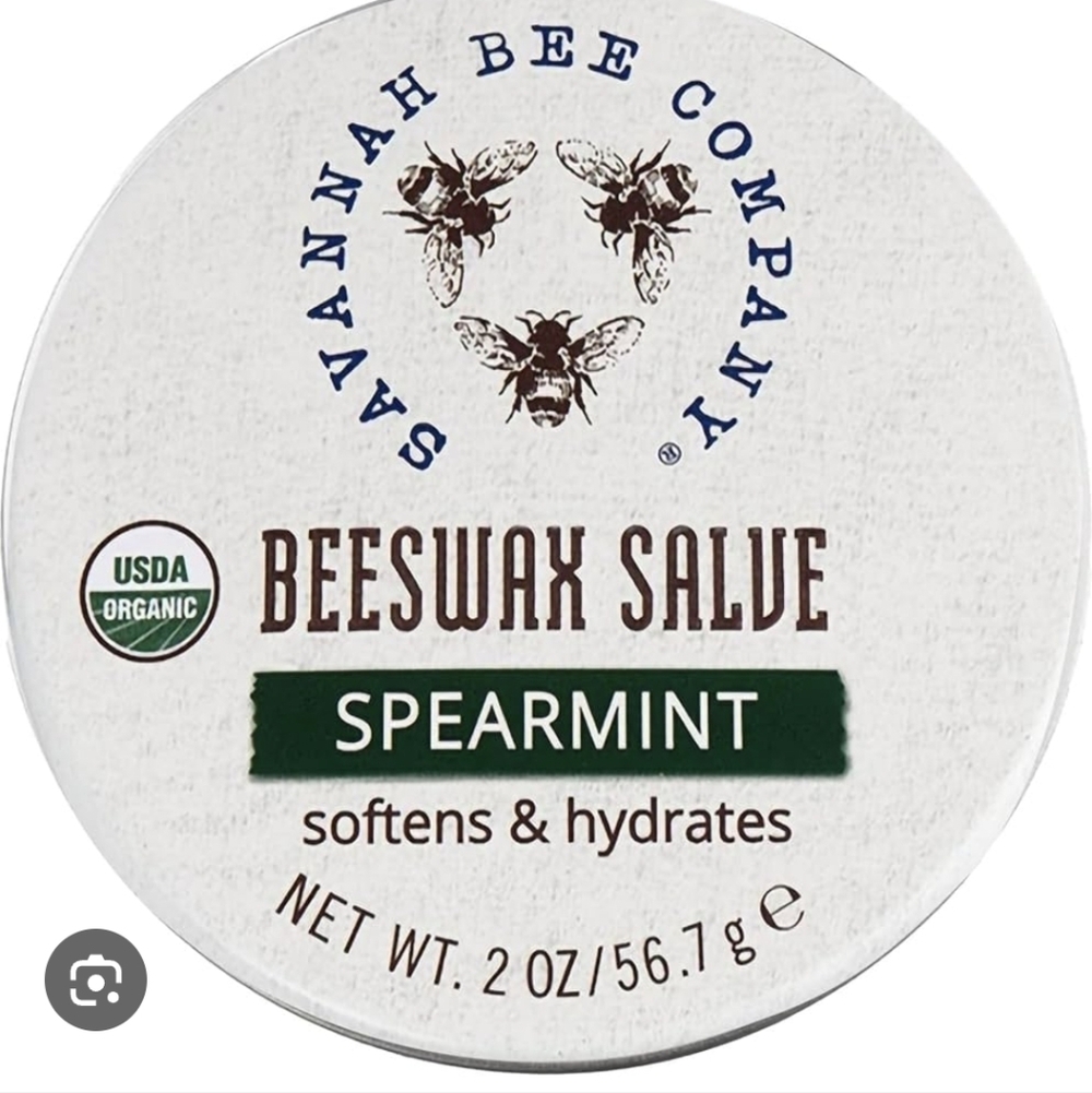 Savannah Bee Company Beeswax Salve Spearamint NEW - Picture 2 of 2